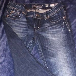 vintage miss me boot cut jeans
